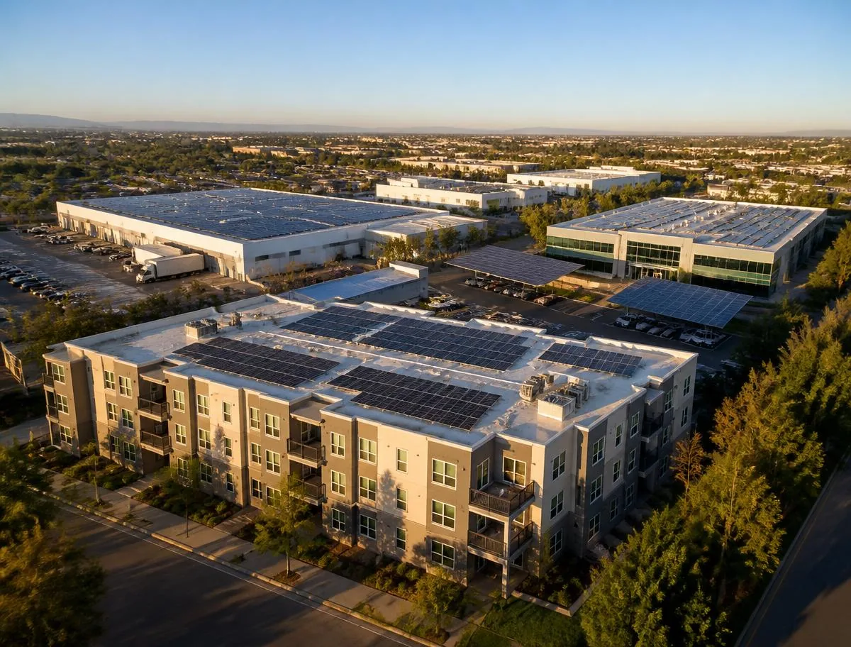 Commercial & Multi-Family solar and storage clients served by Nuon Energy